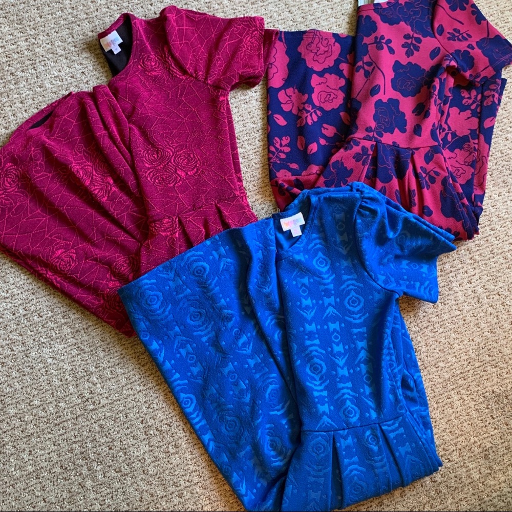 Lot of 3: Lularoe Amelia - Medium